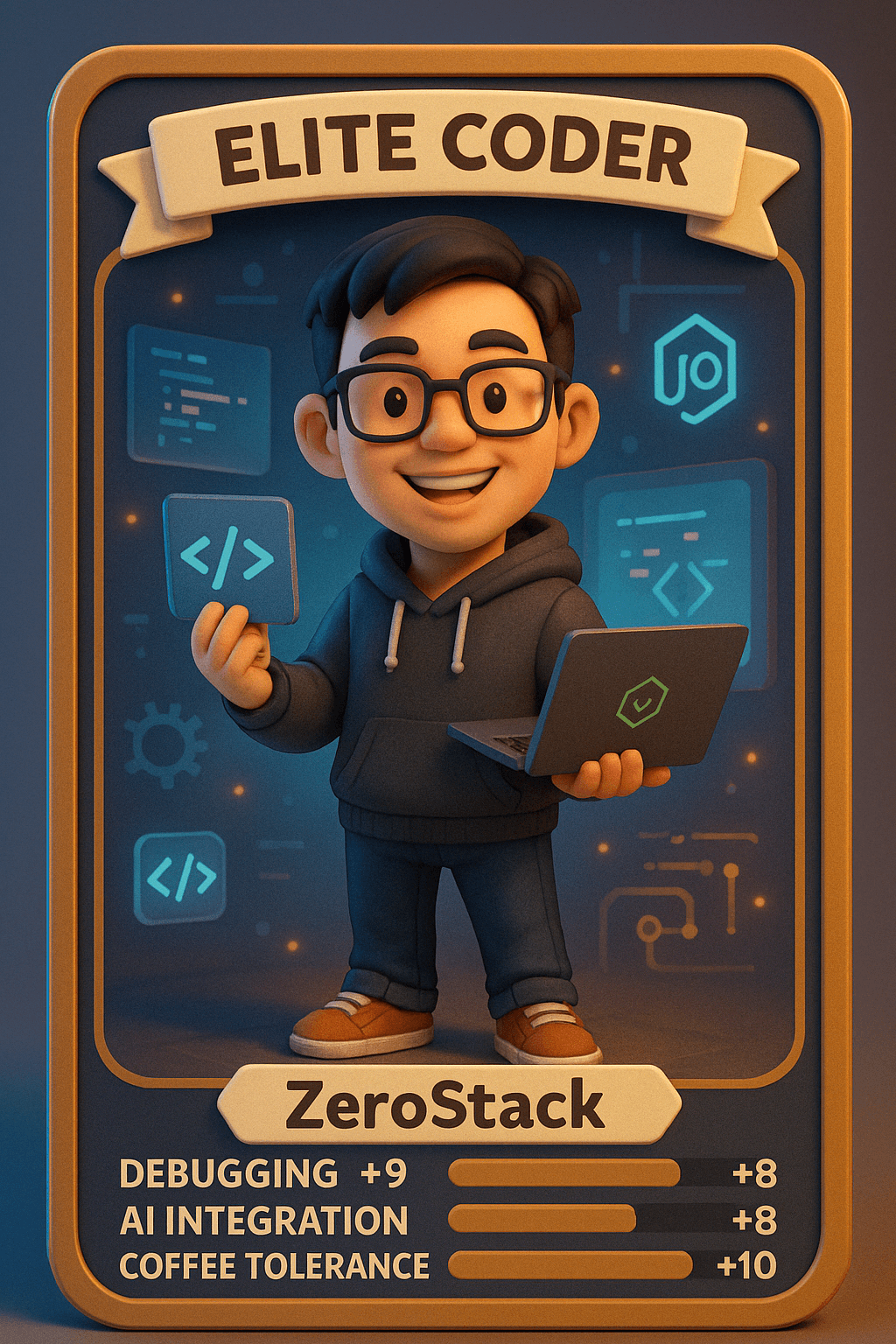 RPG-Style Character Card Creation