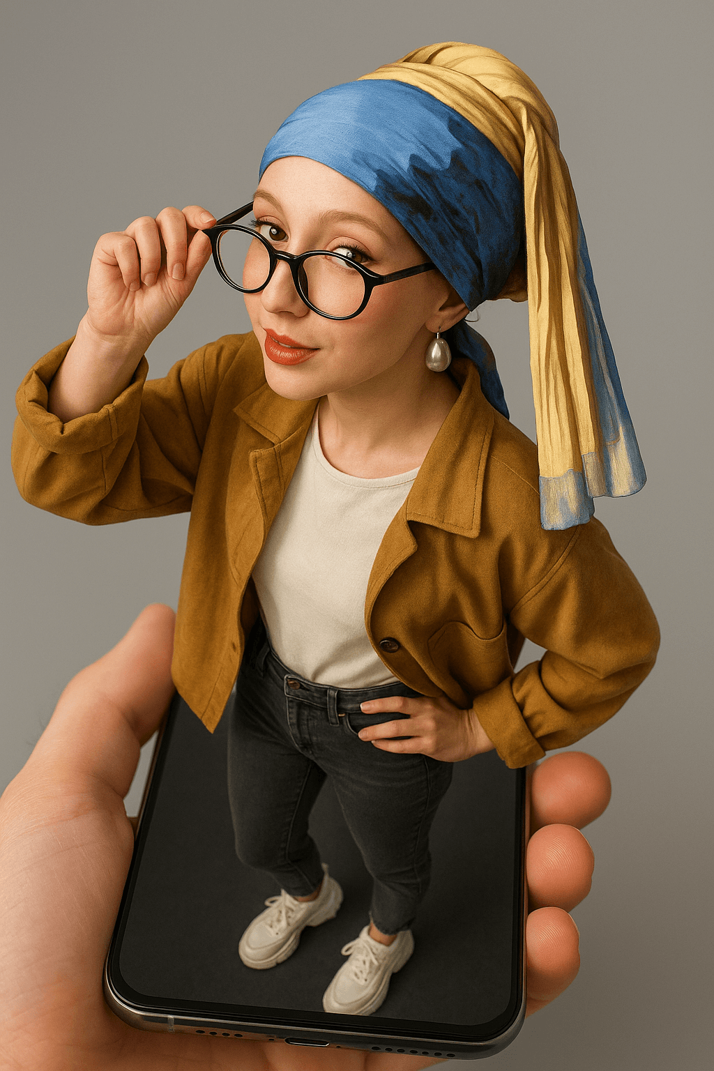 Perspective 3D Pop-Out Effect